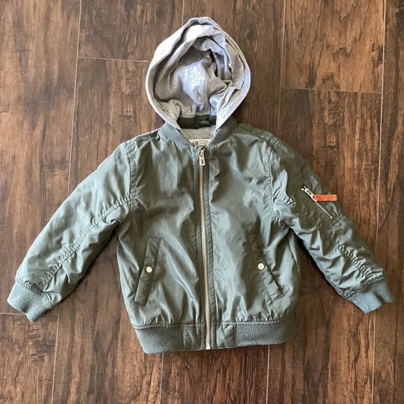 H&M Hooded Bomber Jacket - Picture 1 of 9